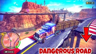 KING Maximus Truck Riding On  DAMAGED Bridge Off The Road Unleashed Nintendo Switch Gameplay