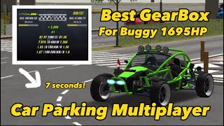 Best GearBox For Buggy In 1695HP 7 Seconds In Car Parking Multiplayer