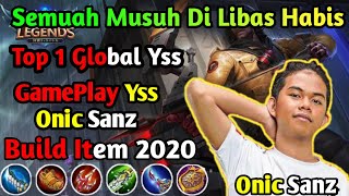 Onic SanzJago Pake Yss Semuah Bingung||GamePlay Onic SanzJago - Mobile legends