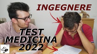 INGEGNERE PROVA IL TEST DI MEDICINA 2022 ft. MIO FRATELLO || med pages