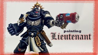 Painting a Black Templar Lieutenant!