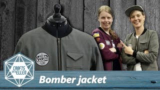 Making a bomber jacket for Laura