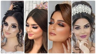 أفكار مكياج عرائس لا تصدق مع تسريحات الشعر الرائعة | سماع الفتاة الأنيقة | UG Fashion