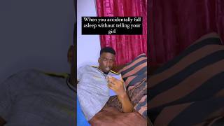 Don’t fall asleep on your girl or else 🤣🤣🤣 #funnyvideo #couplecomedy