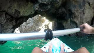 FIASCHERINO Cliff jump/le grotte in canoa!!!