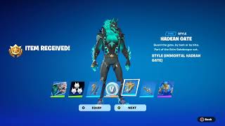 Fortnite | Battle Pass Reward Unlock | Page 2 | Immortal Cerberus | Outfit Unlock | Preview | C5S2.