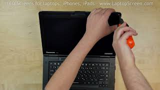 How to replace LCD Screen on Panasonic Toughbook CF-54