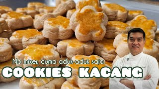 COOKIES KACANG no mixer, tinggal aduk aduk saja, easy to rebake,