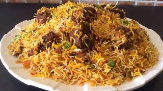 BEEF BIRYANI❗PERFECT  SPICY BEEF BIRYANI WITH GENUINE SPICES FOR  EID RECIPE BY RUSTIC FLAVOURS😍💖👌