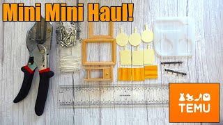 Little TEMU Miniature Items Haul For My Sinful BDSM Room!