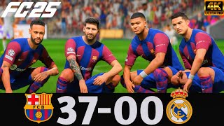 FC 25 - What Happen If Ronaldo Messi Neymar And Mbappe Play Together On FC Barcelona