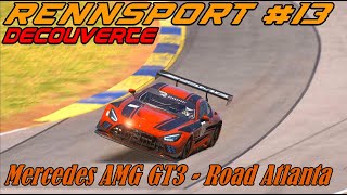 Rennsport #13# Découverte # Mercedes AMG GT3 - Road Atlanta