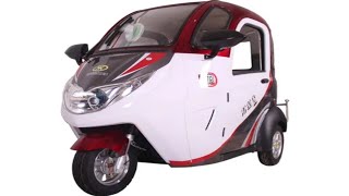 Fully enclosed electric tricycle fully enclosed household three wheel electric car adult electric