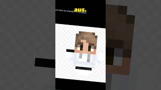 EIGENER Skin als TOTEM IN MINECRAFT | #shorts