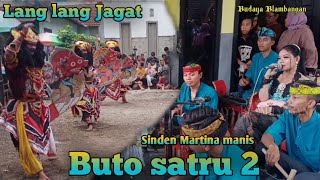 Buto satru 2 Lang lang jagat live Sukosari Tempuran audio Gleer // #blajar