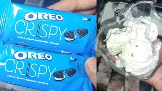 Oreo ice cream recipe l Oreo ice cream bnany Ka tarika..