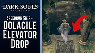 How to SKIP a HUGE part of the DLC - Elevator Skip Oolacile Township - Dark Souls Remastered