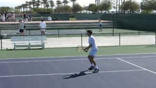 Gasquet - Simon Practice