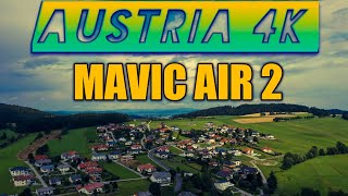 #mavicair2#Austira4k Austria 4k Drohne, Schenkenfelden im Nebel , Mavic Air 2, ماویک ایر دو اتریش