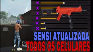 melhor Sensibilidade para todas as armas e todos os modos 🥵⚙️ melhor sensi sem dpi atualizada 🍓🍓