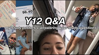 ANSWERING YOUR STUDY QUESTIONS- Y12 Q&A PT 2