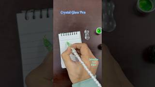 Glass Pen #shorts #ytshorts #viral #viralpen #pen #glasspen #calligraphypen  #glasspainting #rich