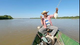 CONTINUAMOS NO ACAMPAMENTO E O RESULTADO FOI ÓTIMO -PESCARIA RIO SAO FRANCISCO-