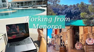 Working from the Most Beautiful Island in Spain - Menorca