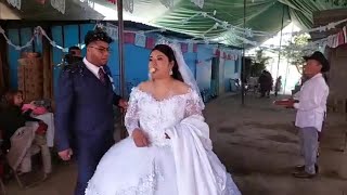 Bonita tradición en boda Oaxaqueña