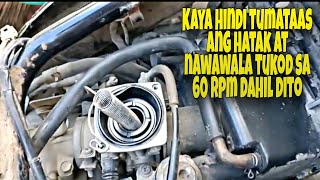 bigla na lang nawawala ang hatak/sagad n ang trothel 40 to 60 lang ang speed