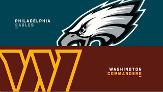 Philadelphia Eagles (5-2) vs. Washington Commanders (4-3) - Madden 24 Season Simulation WEEK 8