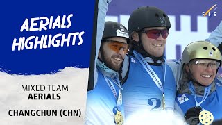 Team USA 1 way above rivals in Changchun | FIS Freestyle Skiing World Cup 23-24