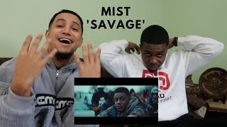 Americans react to MIST - Savage [Official Video]