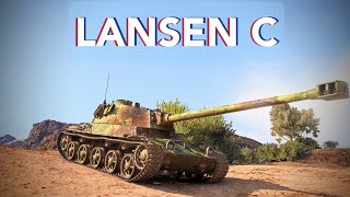 Lansen C затащил 2 против 6. World of Tanks