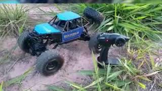 Carrinho controle remoto off Road  monte metal car shell