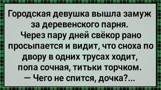 Как Городская Девушка Вышла Замуж За Деревенского! Сборник Свежих Анекдотов! Юмор!