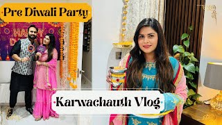 My First Karwachauth In New House | Celebrating Indian Festival With Friends | Indian Youtuber