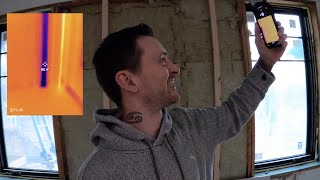 Updates on house insulation w/ FLIR thermal!  Vlogmas day 3.