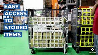 Heavy Duty Industrial Cart Netting Overview