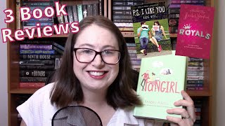 3 BOOK REVIEWS | YA Romance Books (P.S. I Like You by West; Royals by Hawkins; Fangirl by Rowell)