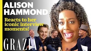 Alison Hammond reacts to her ICONIC interviews with Harrison Ford, Beyoncé & The Rock