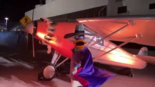 Darkwing Duck at the 2022 Walt Disney World Full Marathon