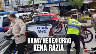 PAKEK HEREK DRAG KE RAZIA PAK POLISI  PART 2