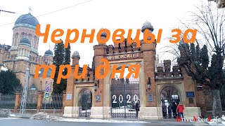 Черновцы за три дня