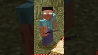 Old herobrin is back 😲 #shorts #minecraft #revenge