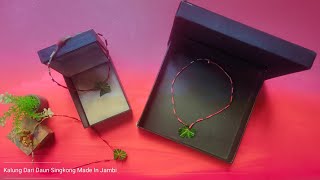 Membuat Kalung Dari Daun Singkong - Mainan anak