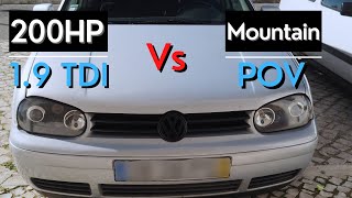 Volkswagen Golf 4 1 9 TDI 200HP POV Drive