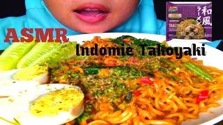 ASMR 2BUNGKUS INDOMIE TAKOYAKI ll ASMR INDONESIA ll EATING SOUND