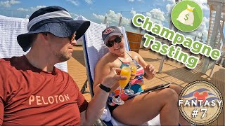 Champagne Tasting docked in Grand Cayman | Part 7 | Disney Fantasy | Disney Cruise Line