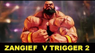 SFV AE  Zangief (Season 3 ) -  combos V-Trigger 2